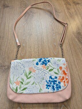 Thirty One Floral Bible Verses Purse Crossbody Clutch Church Jesus Gospel Faith